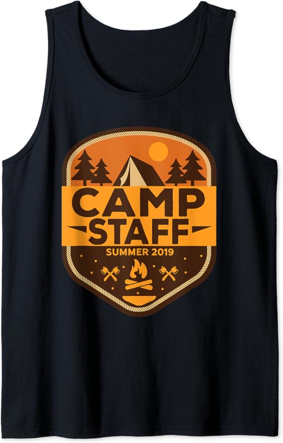 Camp Staff Summer 2019 Campground Employee Tank Top